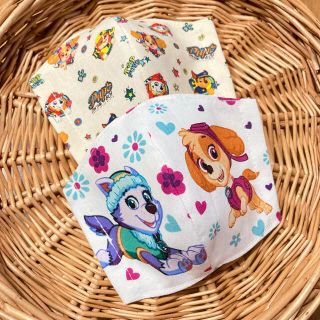 【ちょこ様】立体型インナーマスク　パウパトロール　幼児用サイズ　2枚セット(外出用品)