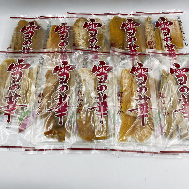 茨城県 紅はるか 干し芋 雪の華 約100g×10パック 計1kgの通販 by ふる