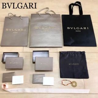 ブルガリ(BVLGARI)のBVLGARI ブルガリ 箱 ショッパー 巾着 カード プレゼント セット(ショップ袋)