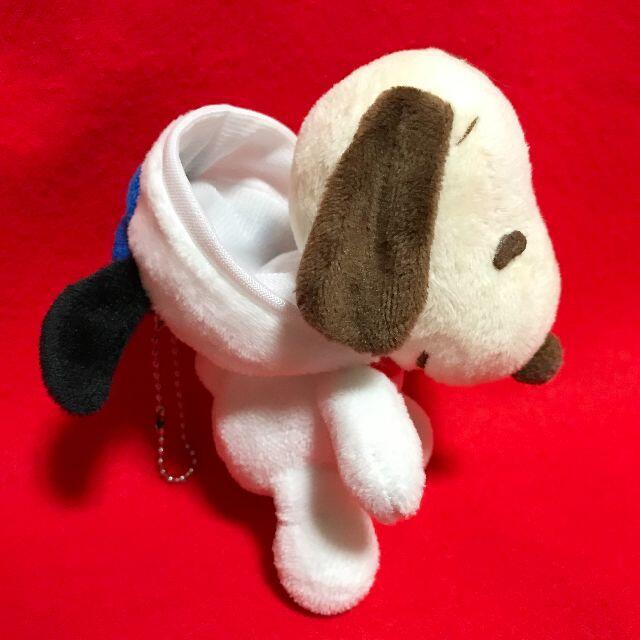 SNOOPY(スヌーピー)のオラフのフード★ブラウンスヌーピーのマスコットボールチェーン高さ13㎝程 エンタメ/ホビーのアニメグッズ(ストラップ)の商品写真