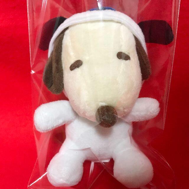 SNOOPY(スヌーピー)のオラフのフード★ブラウンスヌーピーのマスコットボールチェーン高さ13㎝程 エンタメ/ホビーのアニメグッズ(ストラップ)の商品写真