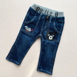 ダブルビー(DOUBLE.B)の新品♡ミキハウス  ダブルB ストレッチニット10分丈パンツ(パンツ)