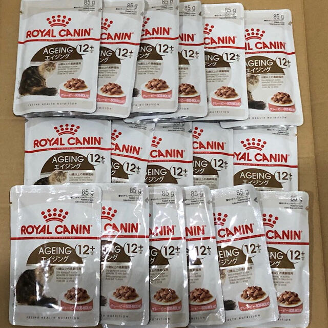 ROYAL CANIN(ロイヤルカナン)のロイヤルカナン シニア猫用 エイジング12+ ウェットフード17袋 グレービー その他のペット用品(ペットフード)の商品写真