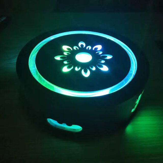 シーシャ シーシャ台 レーザーライト 台座 LEDライト 在宅シーシャ