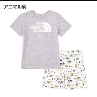 ザノースフェイス(THE NORTH FACE)のTHE NORTH FACE 半袖 アニマル柄 セットアップ(Tシャツ/カットソー)