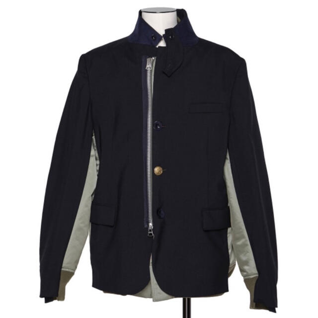 大人気新品 sacai - portersinsacai21ssハイブリッドジャケット新品未