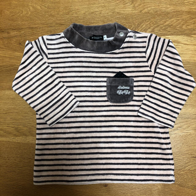 BeBe(ベベ)のべべ　カットソー キッズ/ベビー/マタニティのキッズ服男の子用(90cm~)(Tシャツ/カットソー)の商品写真