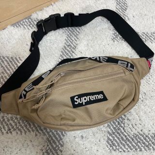 シュプリーム(Supreme)のsupreme ウエストバッグ ベージュ(ウエストポーチ)