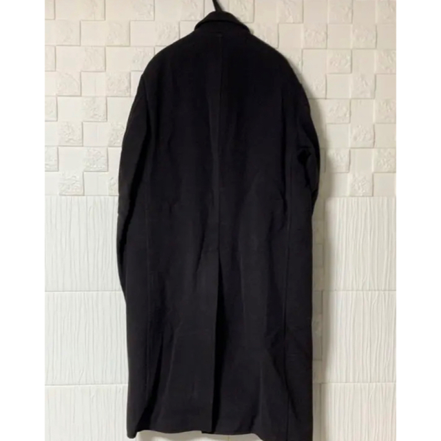 【WYM LIDNM】PE MELTON BOX CHESTER COAT メンズのジャケット/アウター(チェスターコート)の商品写真