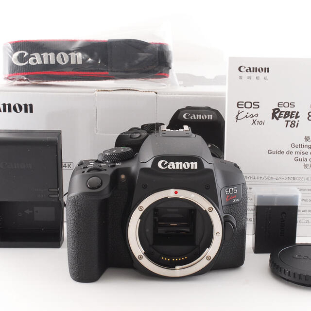 注目の Canon - EOSKISSX10I X10i Kiss EOS 保証 最新キャノンCanon