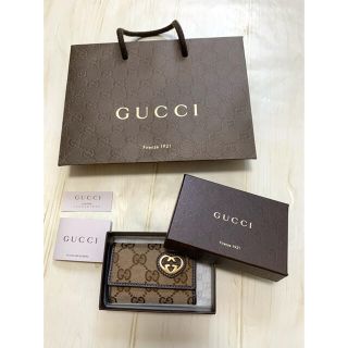 グッチ(Gucci)のGUCCI キーケース　【おまけ】箱・袋お値段そのまま付けます(キーケース)