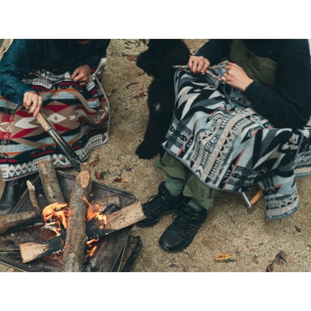 Snow Peak(スノーピーク)のUSA製 スノーピーク PENDLETON Muchacho Blanket  スポーツ/アウトドアのアウトドア(その他)の商品写真