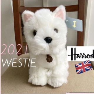 ハロッズ(Harrods)のハロッズ ウェスティ❤️ぬいぐるみ♡ 新品タグ付き 【匿名配送 送料無料】(ぬいぐるみ)