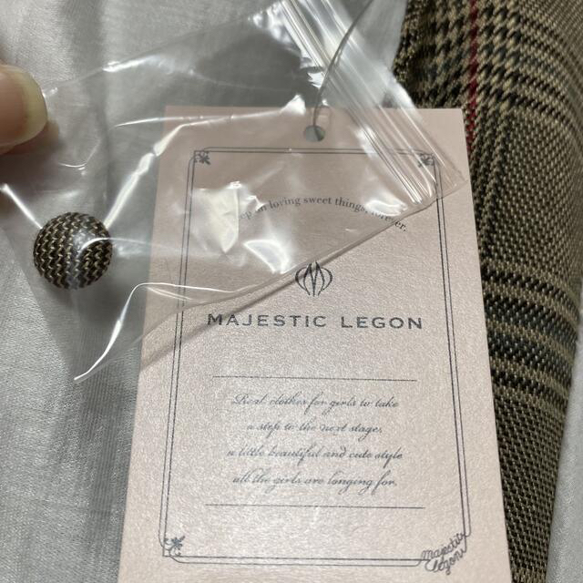 MAJESTIC LEGON(マジェスティックレゴン)のガーリーバックリボンワンピース レディースのワンピース(ミニワンピース)の商品写真