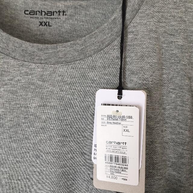 carhartt(カーハート)のCARHARTT WIP カーハート WIP ポケット Tシャツ XXL メンズのトップス(Tシャツ/カットソー(半袖/袖なし))の商品写真
