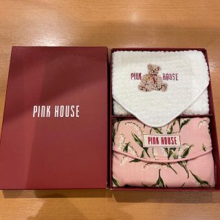 ピンクハウス(PINK HOUSE)のピンクハウスハンカチ&ティッシュ入れセット(ハンカチ)