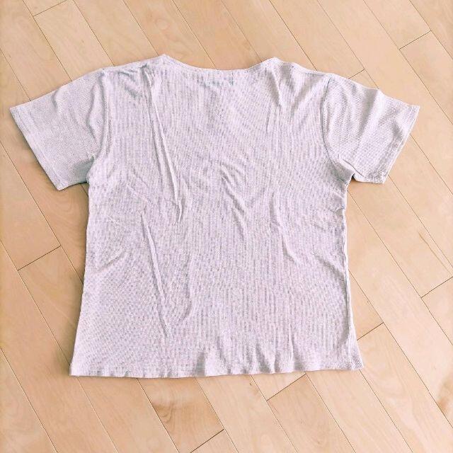 Ｌ　メンズ　ベージュ　Tシャツ　GIVE LIFE メンズのトップス(Tシャツ/カットソー(半袖/袖なし))の商品写真