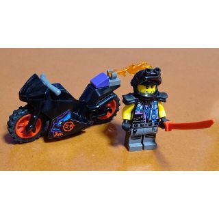 レゴ(Lego)のレゴ★ニンジャゴー 敵ミニフィグと敵バイク 美品 人気レゴ★ニンジャゴ(キャラクターグッズ)