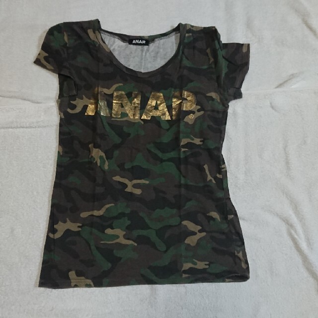 ANAP(アナップ)のANAP Tシャツ 迷彩 レディースのトップス(Tシャツ(半袖/袖なし))の商品写真