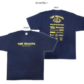 マンウィズアミッション(MAN WITH A MISSION)のMAN WITH A MISSION お一人フェスTシャツ　メトロブルー(ミュージシャン)