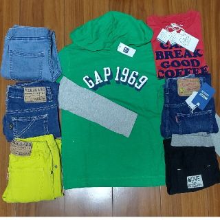 エフオーキッズ(F.O.KIDS)の新品あり 120～ GAP 他 まとめ売り 7枚 エフオーキッズ GU(パンツ/スパッツ)