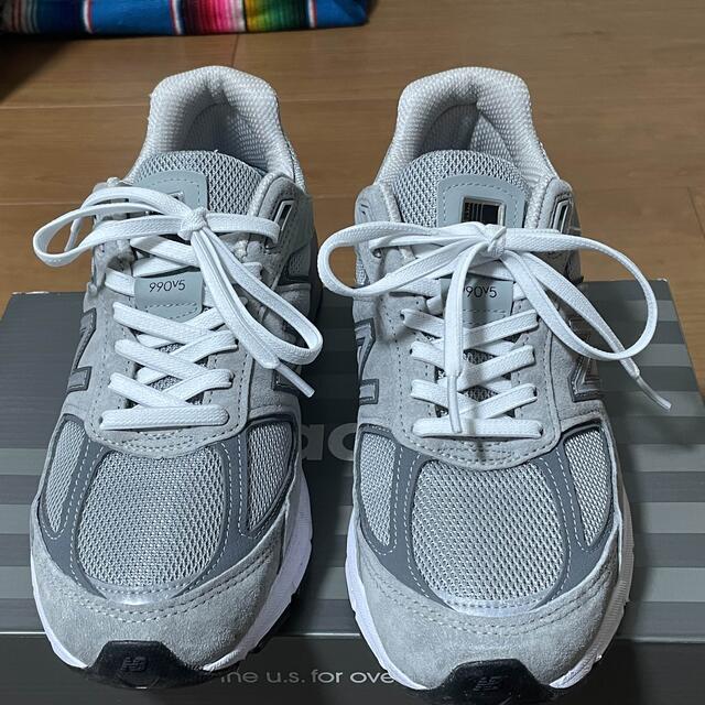 ニューバランス990v5 grey 26.5