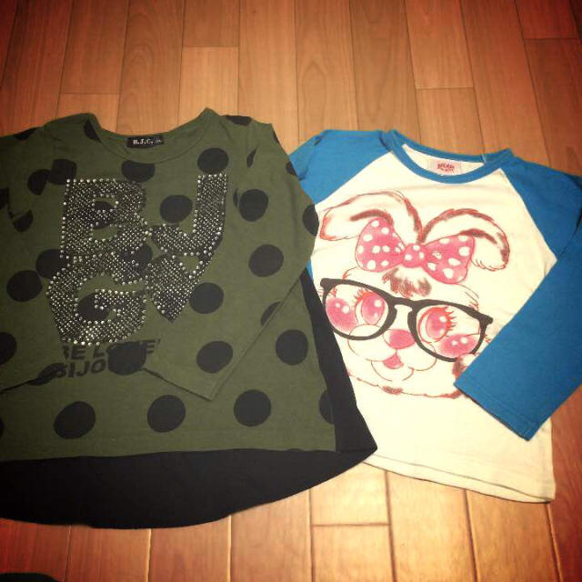 ANAP Kids(アナップキッズ)のB.J.G☆ANAP キッズ/ベビー/マタニティのキッズ服女の子用(90cm~)(Tシャツ/カットソー)の商品写真