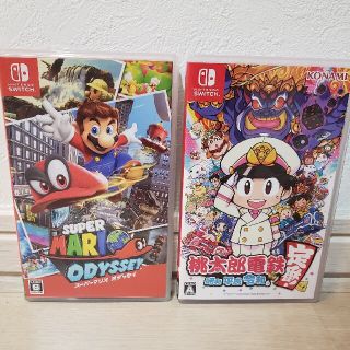 ニンテンドースイッチ(Nintendo Switch)のふくさん専用　マリオ&ももてつ(家庭用ゲームソフト)