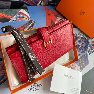 エルメス(Hermes)の【正規品】HERMES 極美品 ✨エルメス『べアン』スフレ長財布 2018年購入(財布)