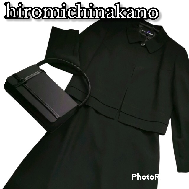 HIROMICHI NAKANO - hiromichinakano ブラックフォーマル ワンピース ...