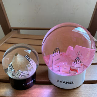 シャネル(CHANEL)のCHANEL スノードーム 2点セット(置物)