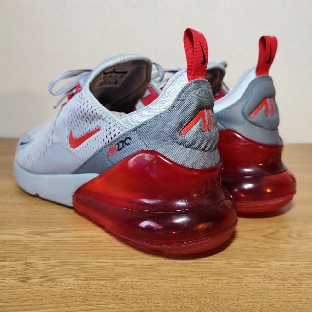 ★NIKE AIRMAX 270 WOLFGREY/UNIVERSITYRED