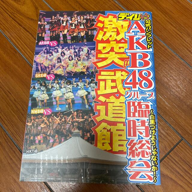 AKB48(エーケービーフォーティーエイト)のAKB48グループ臨時総会　武道館　公式パンフレット　中古　匿名配送送料込み エンタメ/ホビーのタレントグッズ(アイドルグッズ)の商品写真