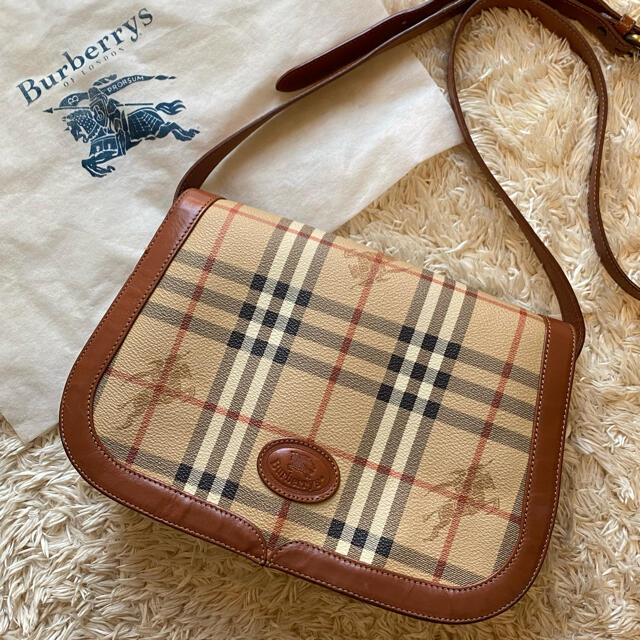 BURBERRY - 【美品】バーバリーズ ショルダーバッグ ノバチェック