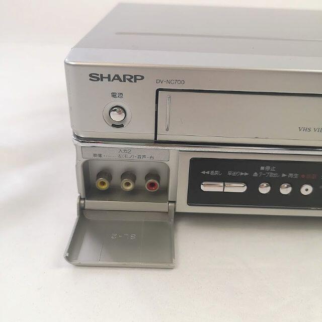 SHARP(シャープ)のあたま様★SHARP DV-NC700　シャープ　VHS/DVDプレーヤー スマホ/家電/カメラのテレビ/映像機器(その他)の商品写真