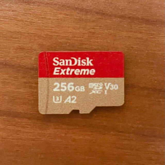 SanDisk(サンディスク)の【正規品保証】サンディスク マイクロSD Extreme 256GB エンタメ/ホビーのゲームソフト/ゲーム機本体(その他)の商品写真