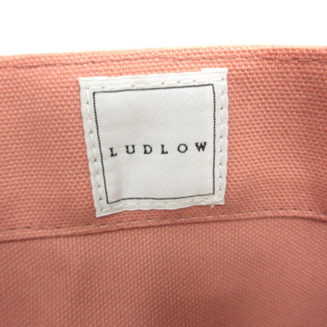 LUDLOW(ラドロー)のラドロー グレープハンドル キャンバストートバッグ ハンドバッグ ピンク 赤 レディースのバッグ(トートバッグ)の商品写真