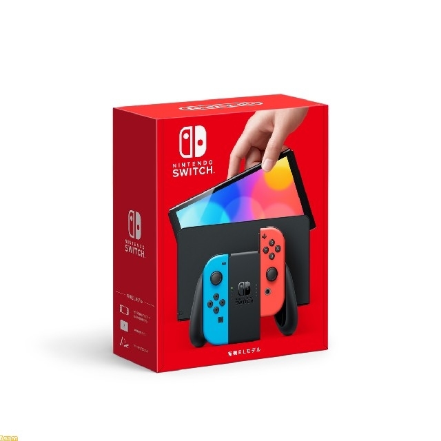 Nintendo Switch - ニンテンドー新型 Nintendo Switch 有機ELモデル ネオン＋シート