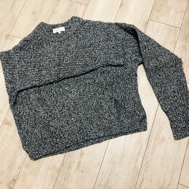 CARVEN ジップドケーブルニット