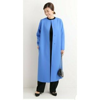 イエナ ロングコート(レディース)(ブルー・ネイビー/青色系)の通販 ...