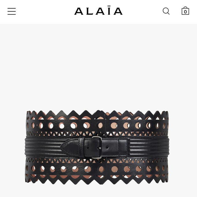 Azzedine Alaïa - ALAIA コルセットベルト 黒の通販 by なー's shop｜アズディンアライアならラクマ