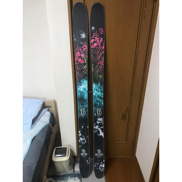 実寸サイズ全長ハーガン HAGAN Spirit 170cm センター72mm ビンディング Black Diamond O3 オースリー テレマークスキー アウトドア