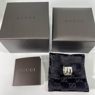 グッチ(Gucci)のGUCCI グッチ ブランデッドG リング 8 指輪 ロゴ シルバー925(リング(指輪))