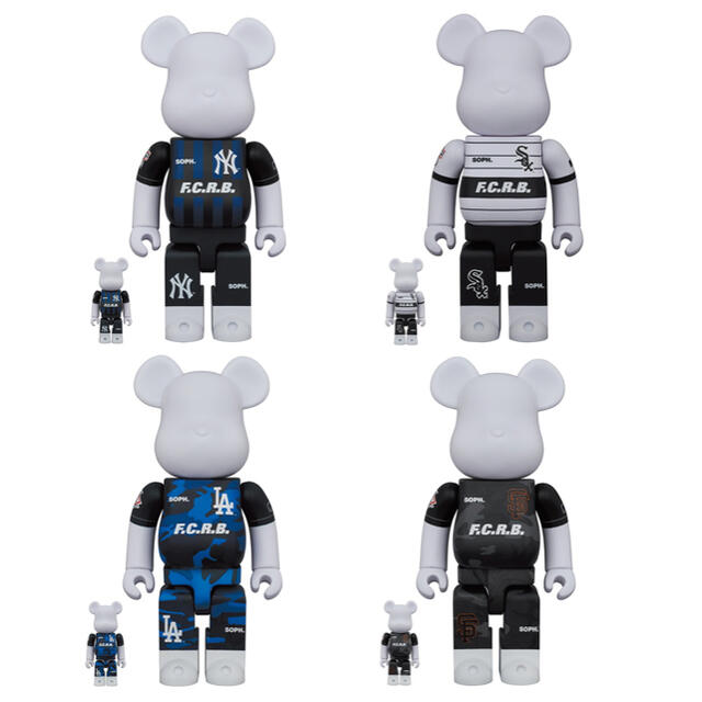 BE@RBRICK F.C.R.B. × MLB 100% & 400%その他 - benjaminstrategy.co