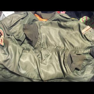 ALPHA INDUSTRIES - 実物 ビンテージ60′s L-2Bフライト ジャケットMA-1