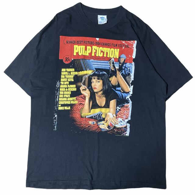 【極希少】90s PULP FICTION 肩幅57身幅60袖丈23着丈79