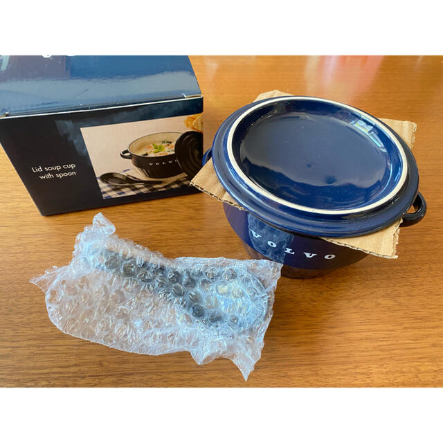 Volvo(ボルボ)のVOLVO スープカップ　スプーン インテリア/住まい/日用品のキッチン/食器(食器)の商品写真