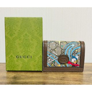 グッチ(Gucci)の★超レアアイテム★ 新品　GUCCI Disney ドナルド 二つ折り財布(財布)