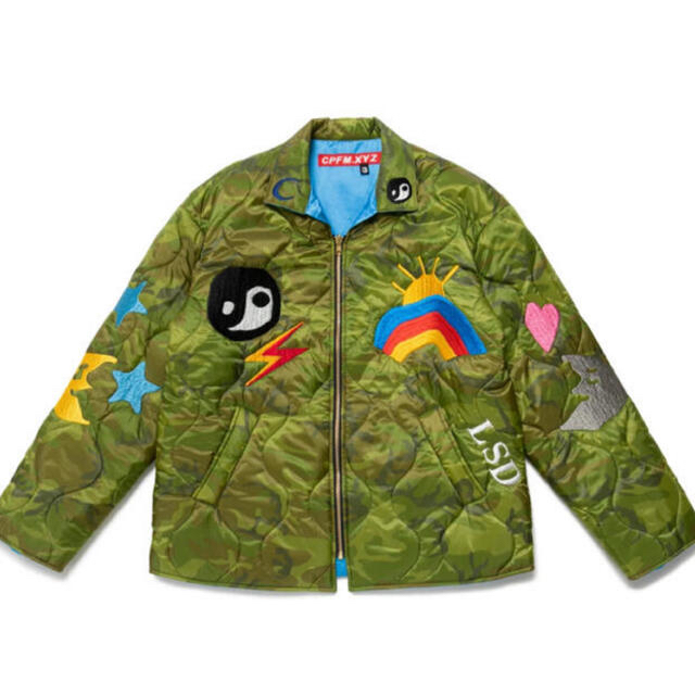 2022最新作】 HUMAN MADE CPFM LYSERGIC CAMO JACKET XL ブルゾン