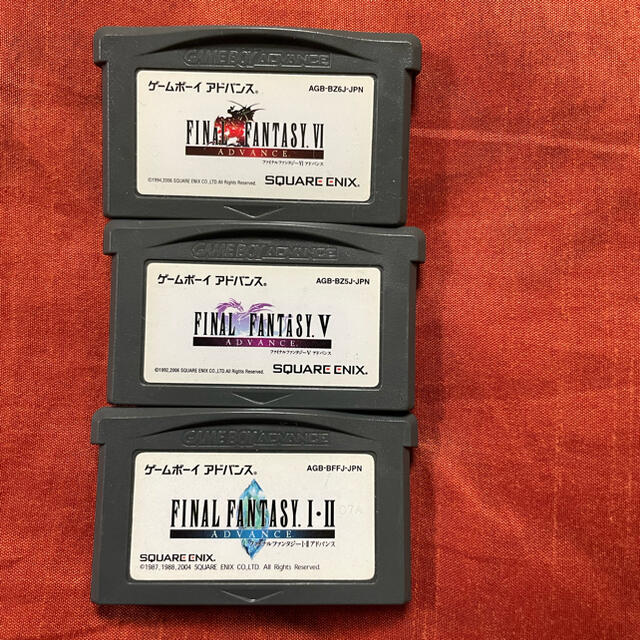 ファイナルファンタジー 12  5 6 Ⅰ Ⅱ Ⅴ Ⅵ アドバンス GBA